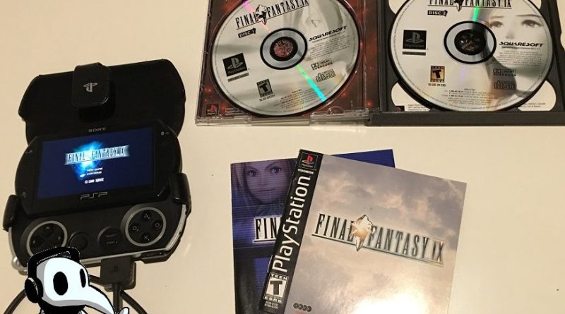 final fantasy ix sur ps1 converti pour psp go